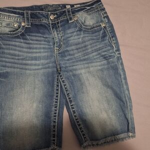 Miss Me Denim Bermuda